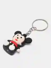 Черный брелок "Кот" Doraemon, "Панда", "Микки", единорог Unicorn