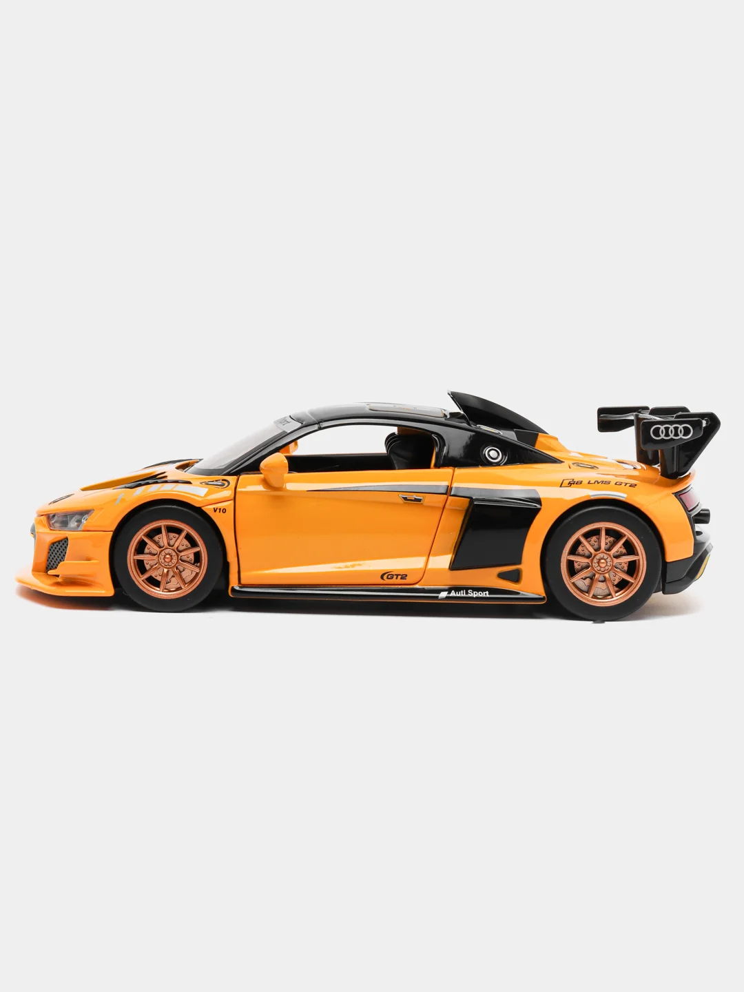 Желтый металлическая машинка AUDI RS GT2 H2152