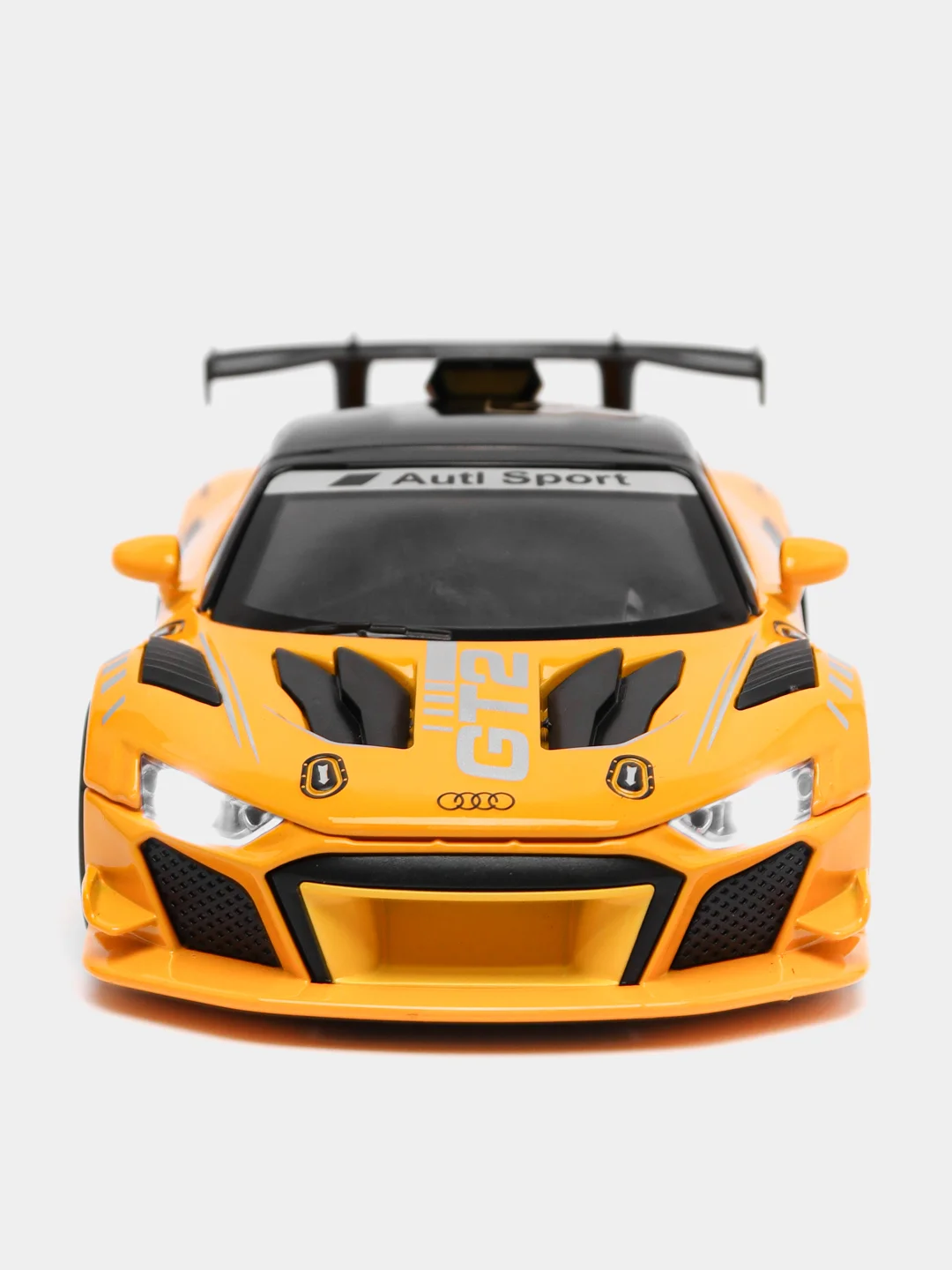 Желтый металлическая машинка AUDI RS GT2 H2152