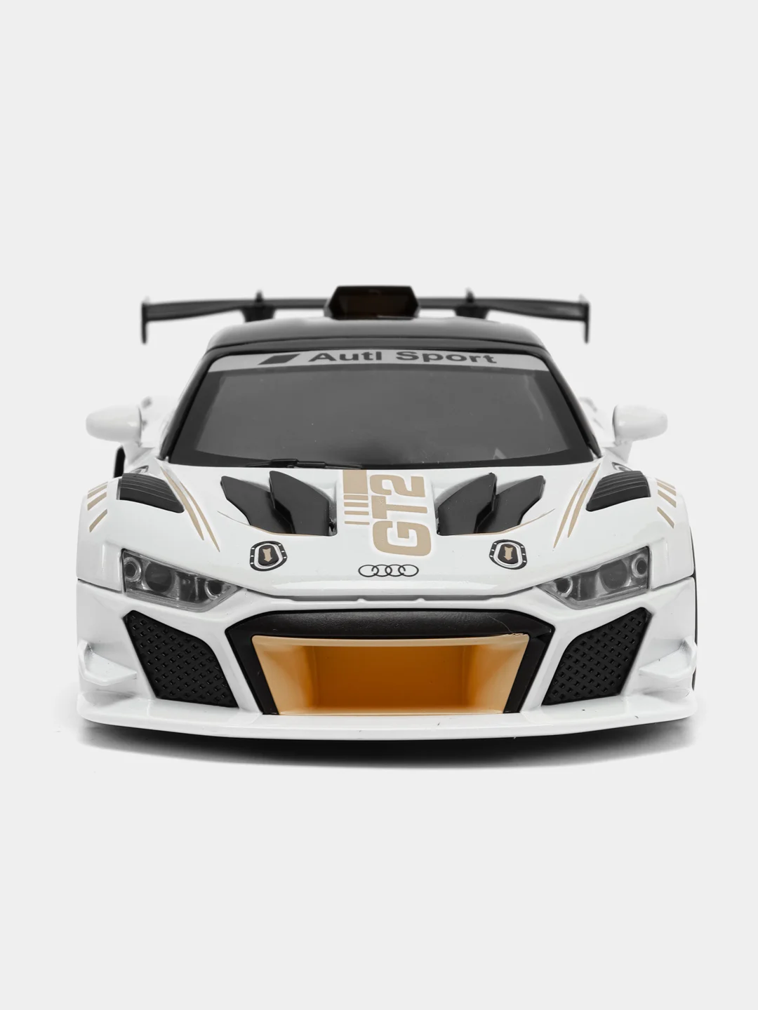Белый металлическая машинка AUDI RS GT2 H2152