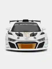 Белый металлическая машинка AUDI RS GT2 H2152
