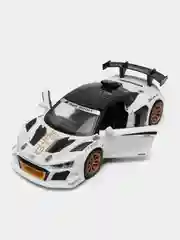 Белый металлическая машинка AUDI RS GT2 H2152