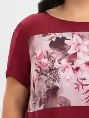 Бордовый платье женское, большие размеры, повседневное, офисное