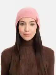 Розовый шапка теплая, унисекс для взрослых, мужчин, женщин, на весну, зиму, 7 цветов