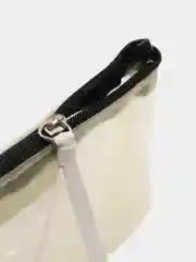 Серебряный пенал школьный в сетку
