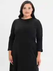 Черный платье женское, большие размеры