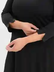 Черный платье женское, большие размеры
