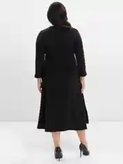 Черный платье женское, большие размеры