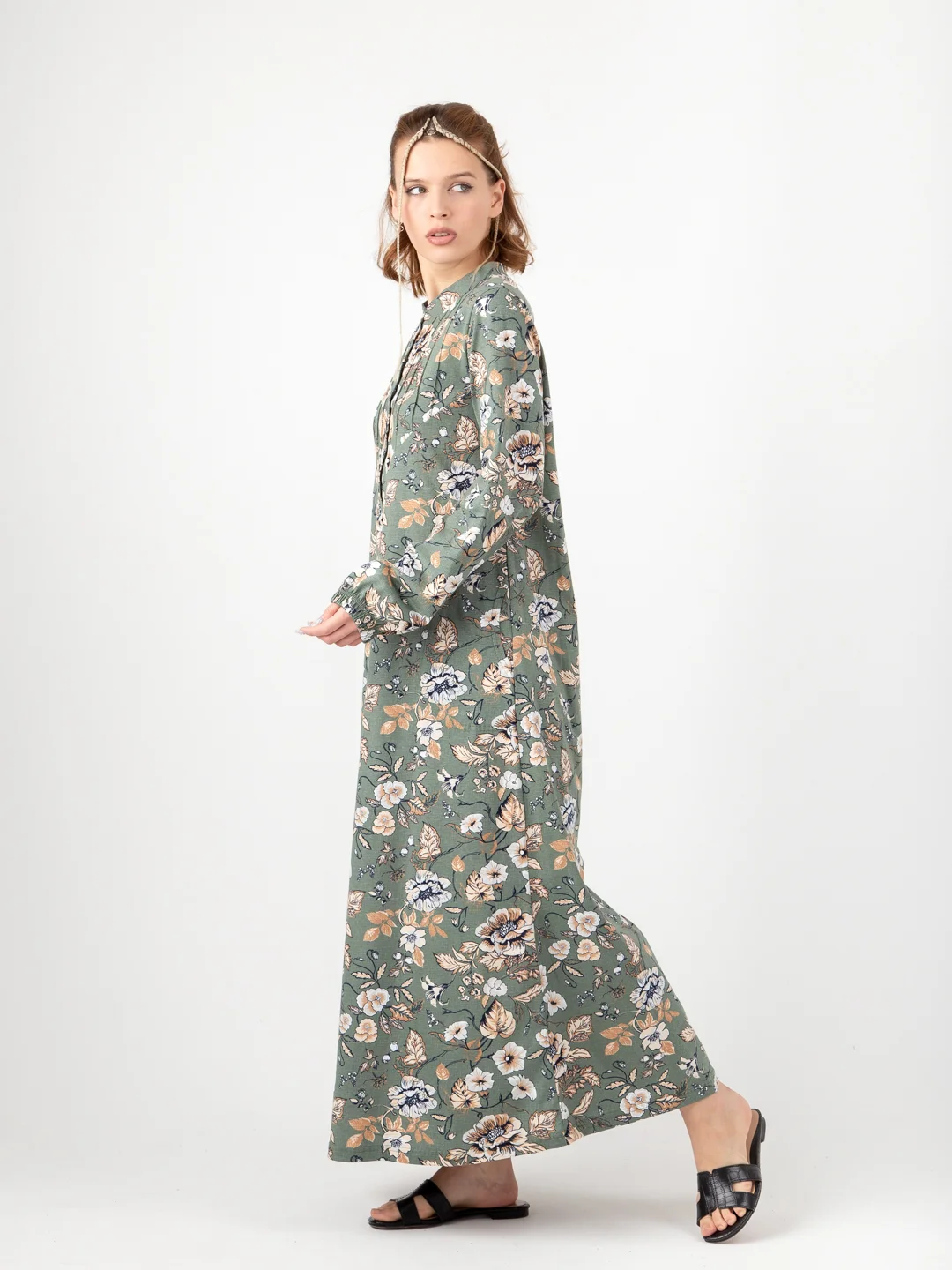 Платье мусульманское, длинное, размеры с 48 по 60, Lilians