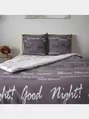 Бежевый меланж комплект постельного белья Cotton Nights "Music of the Night", хлопок