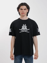 Футболка оверсайз, с принтом, унисекс, Токийские мстители, Samurai