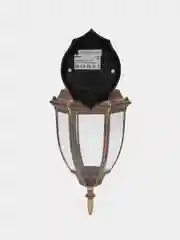 Светильник садово-парковый, 60W 230V E27 черное золото, PL6002