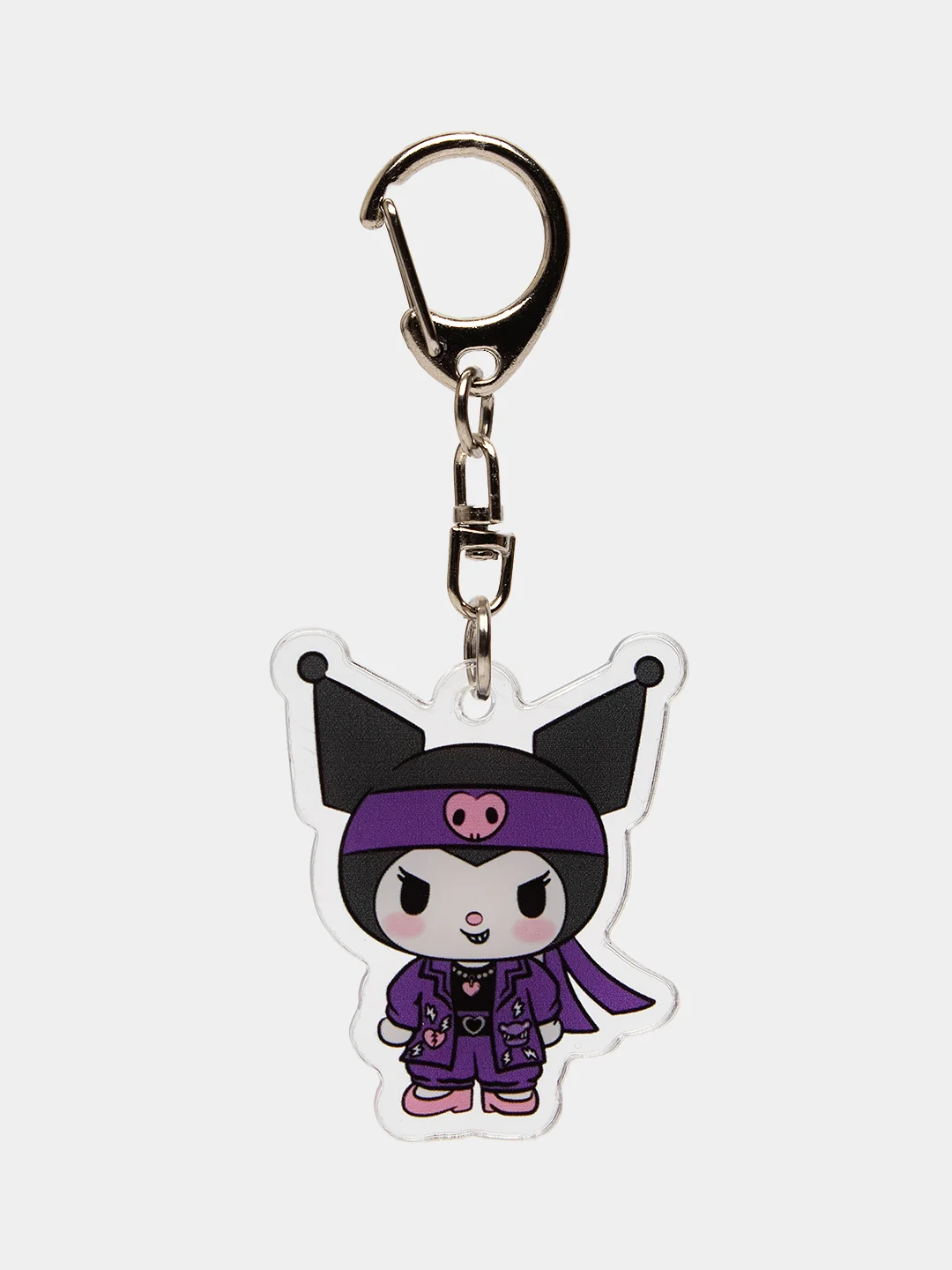 Слоновая кость брелок для ключей акриловый Куроми, My Melody, Hello Kitty, двусторонний, аниме брелок