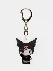 Терракотовый брелок для ключей акриловый Куроми, My Melody, Hello Kitty, двусторонний, аниме брелок
