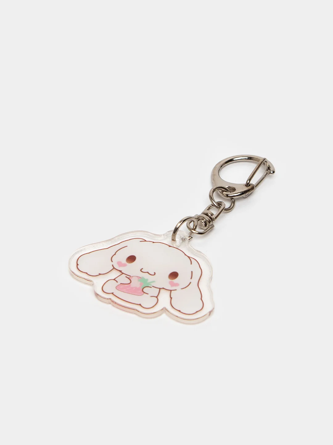 Белый брелок для ключей акриловый Куроми, My Melody, Hello Kitty, двусторонний, аниме брелок