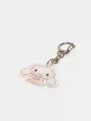 Белый брелок для ключей акриловый Куроми, My Melody, Hello Kitty, двусторонний, аниме брелок