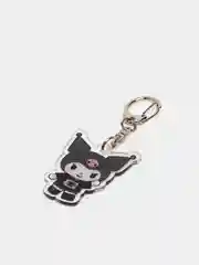 Синий меланж брелок для ключей акриловый Куроми, My Melody, Hello Kitty, двусторонний, аниме брелок