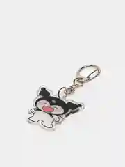 Угольный брелок для ключей акриловый Куроми, My Melody, Hello Kitty, двусторонний, аниме брелок
