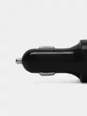 Серебряный устройство зарядное автомобильное, 1 выход, 2xUSB, 2А, 12/24В