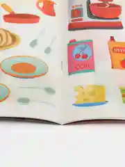 На кухне. Многоразовые наклейки