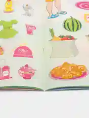 "Мамины помощники" многоразовые наклейки