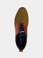 Желтый кроссовки SALAMANDER мужские, демисезонные, кожаные