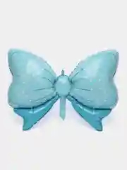 Лазурный воздушный шар на выписку фольгированный