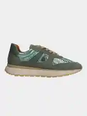 Зеленый кроссовки SALAMANDER женские, легкие, на шнуровке