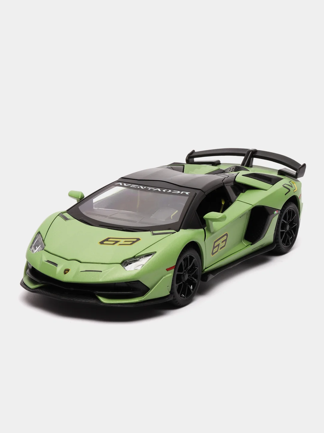 Зеленый машина металлическая Lamborghini DC24302