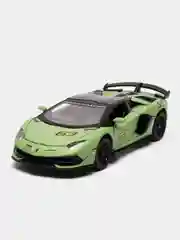 Зеленый машина металлическая Lamborghini DC24302