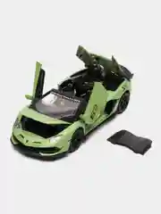 Зеленый машина металлическая Lamborghini DC24302