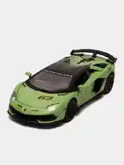 Зеленый машина металлическая Lamborghini DC24302