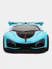 Синий машина металлическая McLaren 1:24 с дымом W96022