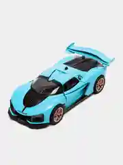 Синий машина металлическая McLaren 1:24 с дымом W96022