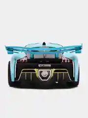 Синий машина металлическая McLaren 1:24 с дымом W96022