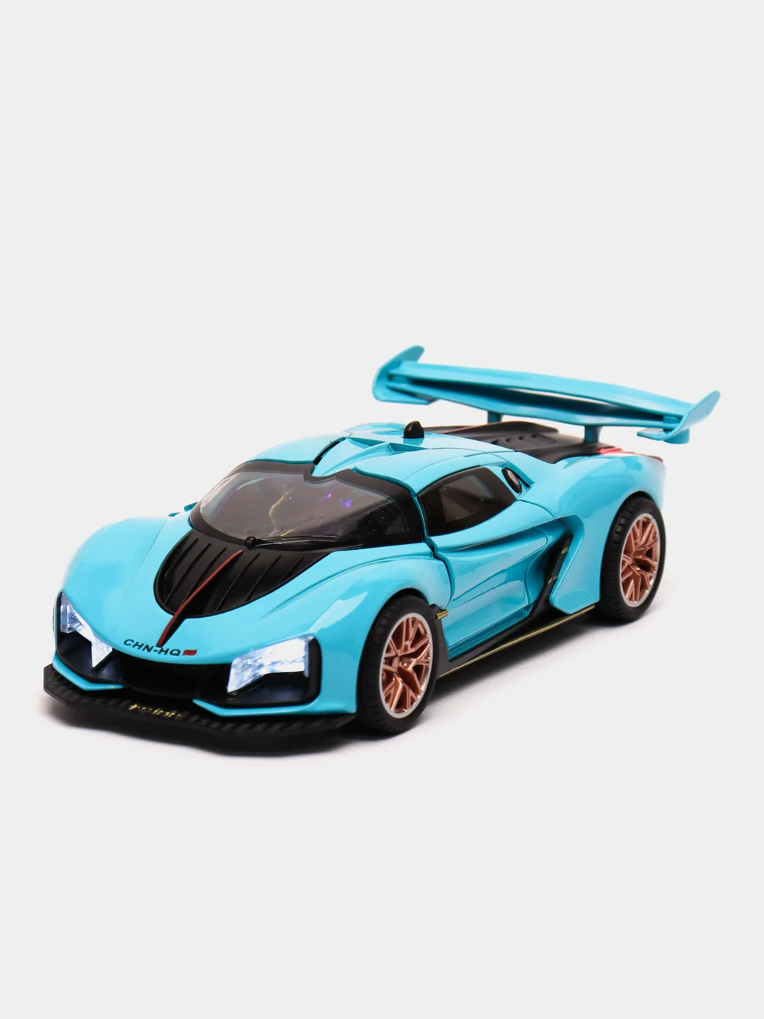 Синий машина металлическая McLaren 1:24 с дымом W96022