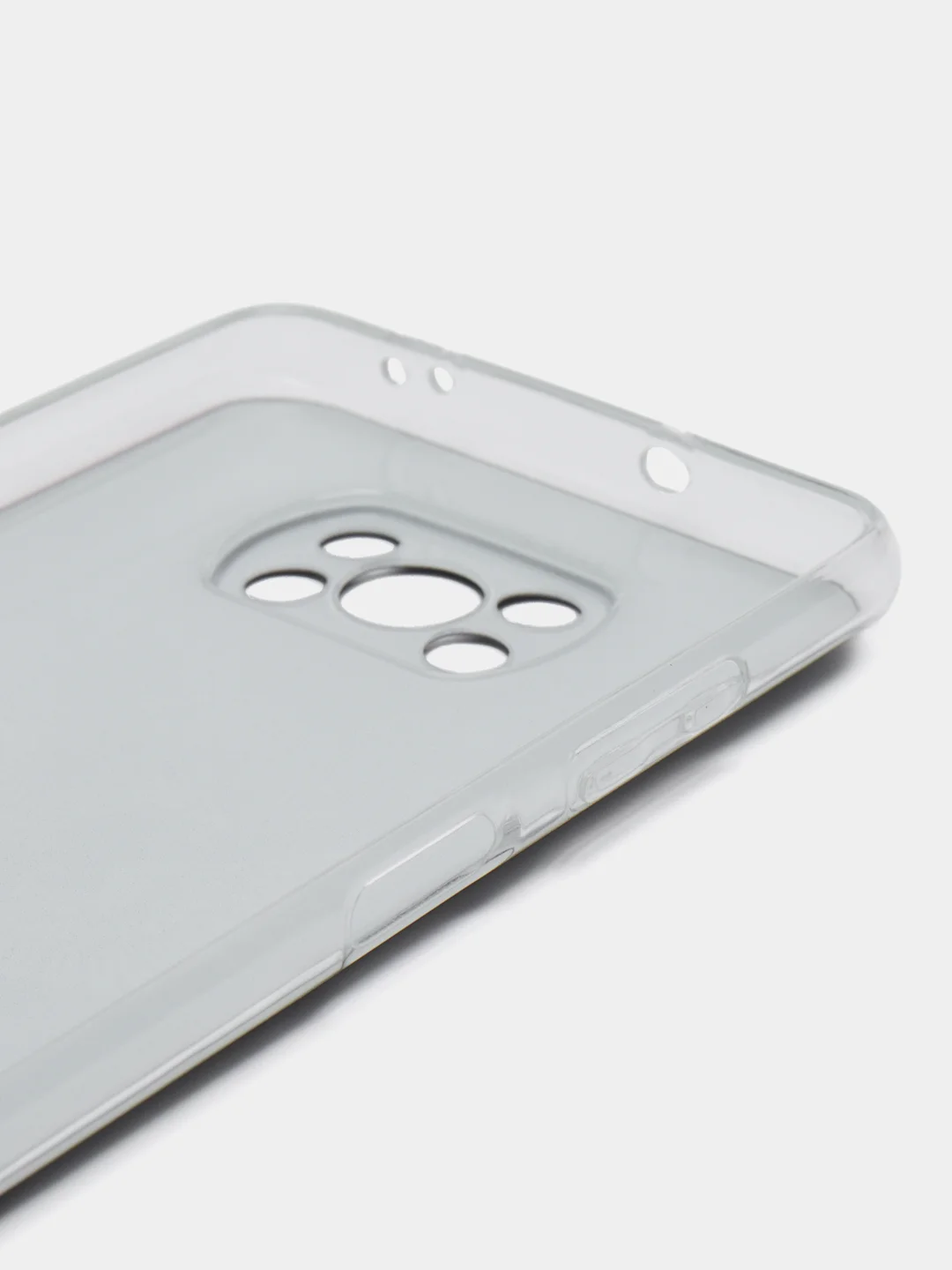 Приглушённый хаки силиконовый чехол на Xiaomi Poco X3/X3 Pro / Сяоми Poco X3/Х3 Про прозрачный, с рисунком