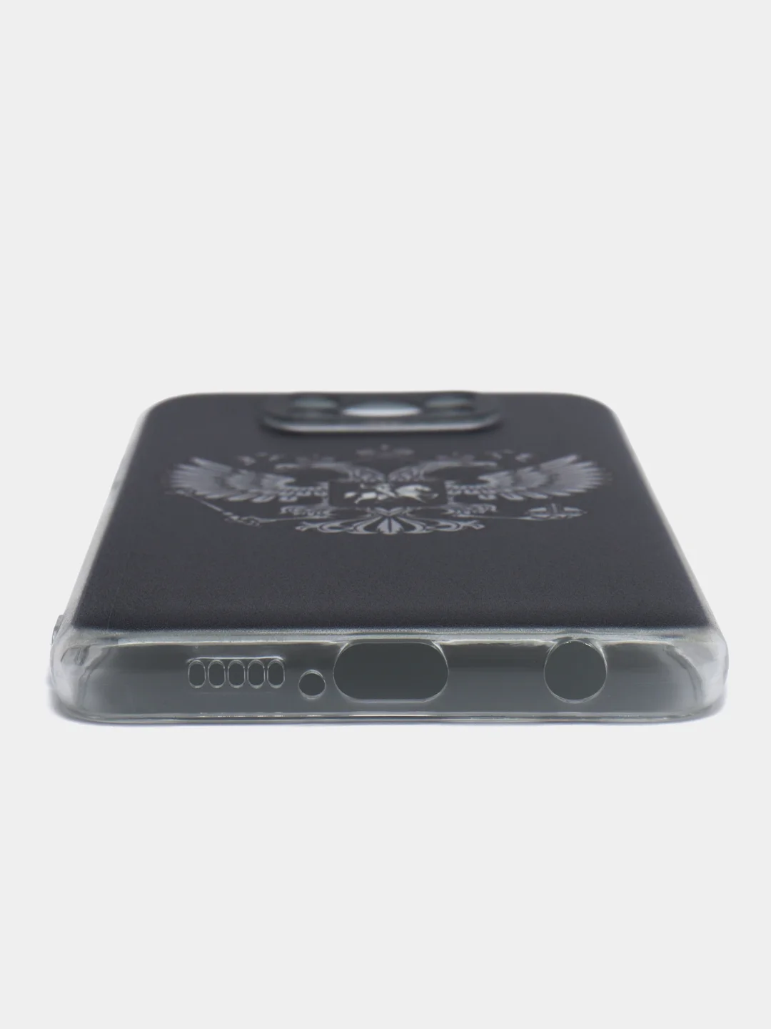 Приглушённый хаки силиконовый чехол на Xiaomi Poco X3/X3 Pro / Сяоми Poco X3/Х3 Про прозрачный, с рисунком