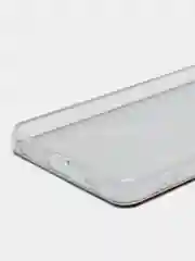 Светло-бежевый силиконовый чехол на Samsung Galaxy A32 / Самсунг А32 прозрачный с рисунком, защита камеры