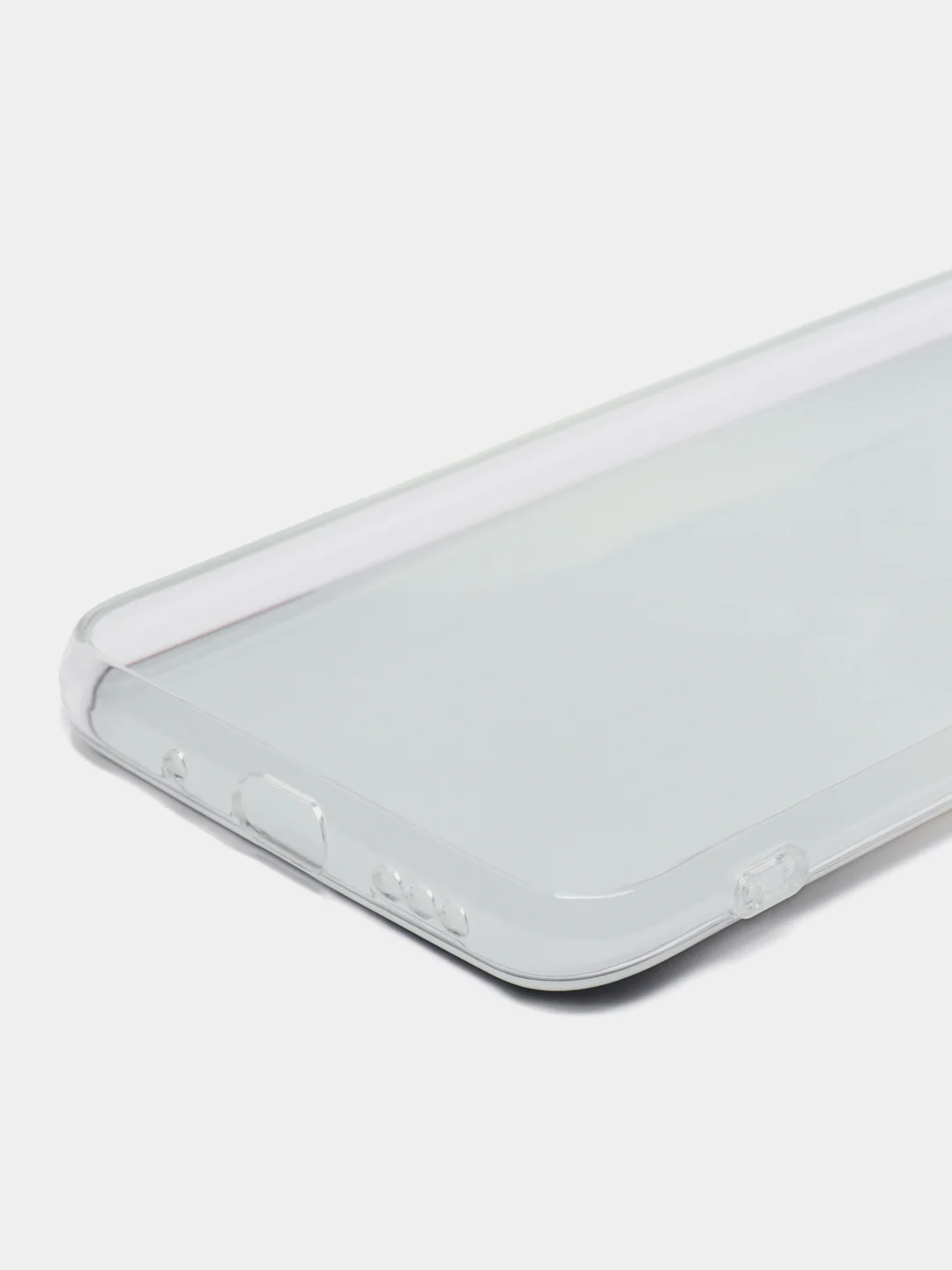 Синий меланж силиконовый чехол на Xiaomi Redmi 9C / Сяоми Редми 9С прозрачный с рисунком, защита камеры