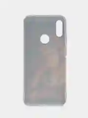 Светло-бежевый силиконовый чехол на Honor 8A/8A Pro/Huawei Y6 2019/Y6s / Хонор 8А прозрачный, с рисунком