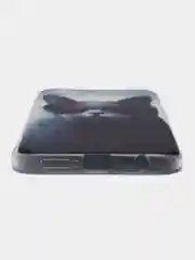 Синий меланж силиконовый чехол на Honor 10 / Хонор 10 прозрачный, с рисунком, защита камеры