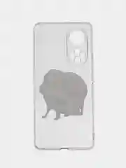 Бежевый чехол на Huawei Nova 9/Honor 50 / Хуавей Нова 9/Хонор 50 прозрачный, с рисунком