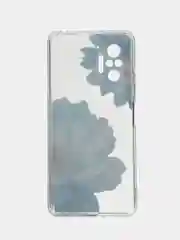 Лазурный чехол на Xiaomi Redmi Note 10 Pro / Сяоми Редми Нот 10 Про прозрачный, с рисунком