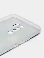 Оливковый силиконовый чехол на Xiaomi Redmi 9 / Сяоми Редми 9 прозрачный, с рисунком, защита камеры