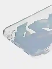 Тёмно-зелёный чехол на Samsung Galaxy A12/M12 / Самсунг А12/М12 прозрачный, с рисунком, защита камеры