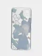 Тёмно-зелёный чехол на Xiaomi Redmi Note 10/Note 10S/Poco M5s / Сяоми Редми Нот 10/10С с рисунком