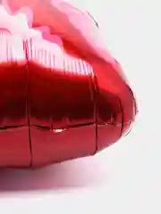 Вишнёвый воздушный шар в форме кольца, в форме губ, большой