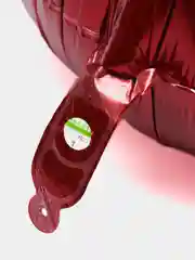 Вишнёвый воздушный шар в форме кольца, в форме губ, большой