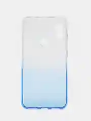 Голубой чехол на Xiaomi Redmi Note 6, силиконовый